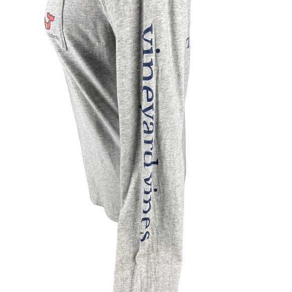 Vineyard Vines Women's Long Sleeve Tee - Football Whale - Picture 3 of 6